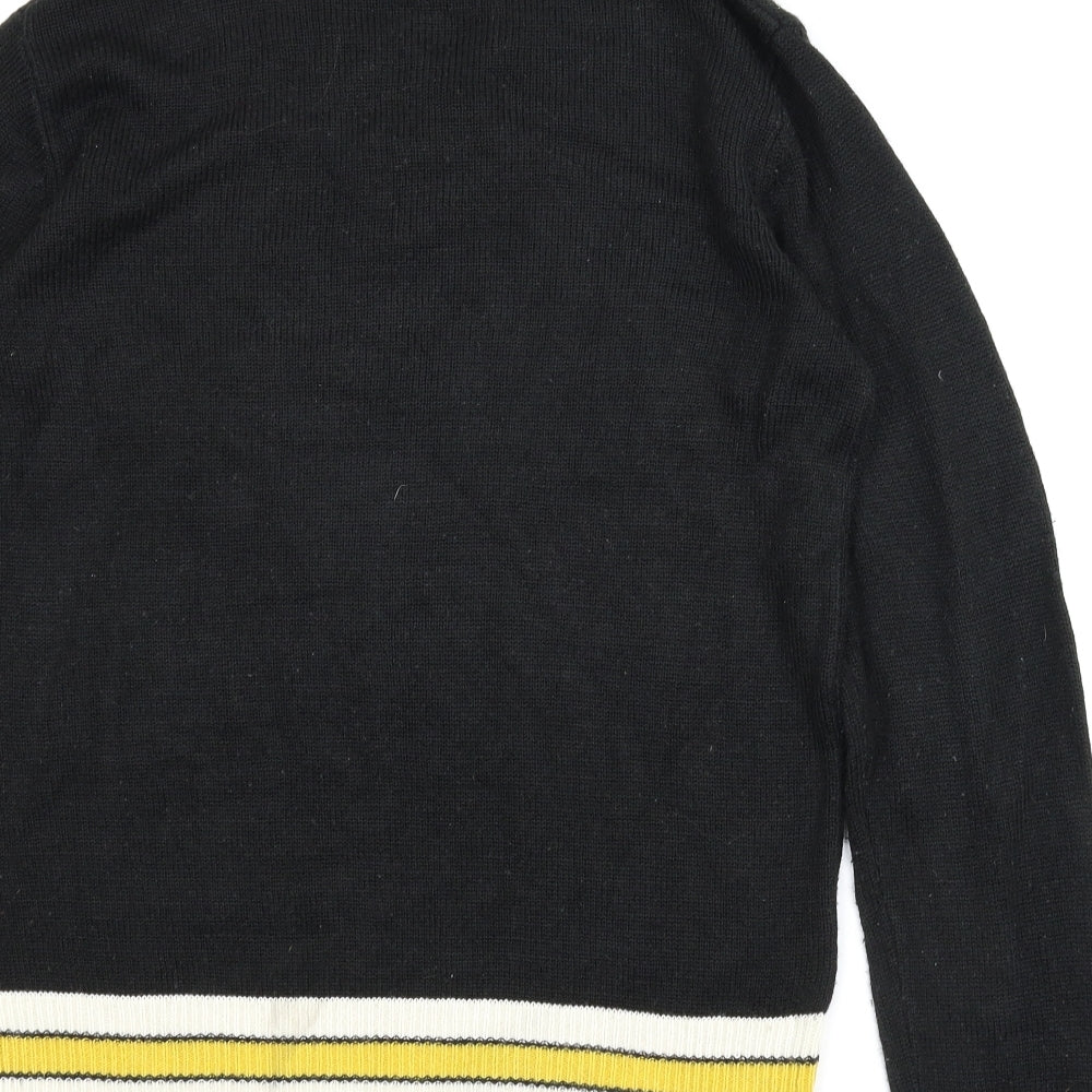 Forever21 Mens Black   Pullover Jumper Size M