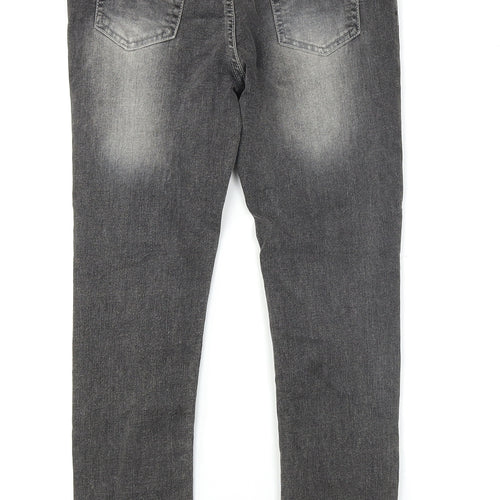 Denim Co Girls Grey  Denim Skinny Jeans Size 10-11 Years