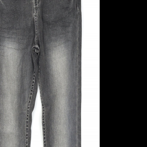 Denim Co Girls Grey  Denim Skinny Jeans Size 10-11 Years