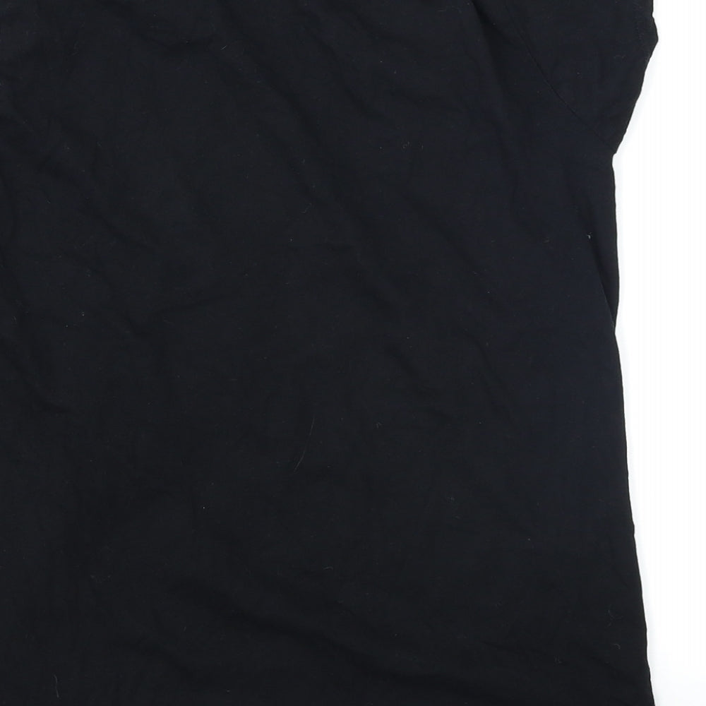 George Womens Black   Basic T-Shirt Size M