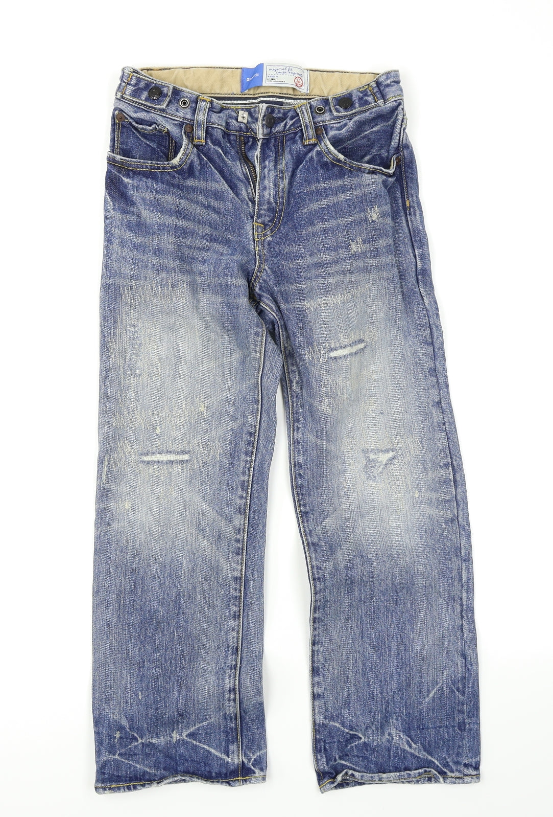 Gap Kids Boys Blue  Denim Straight Jeans Size 8-9 Years