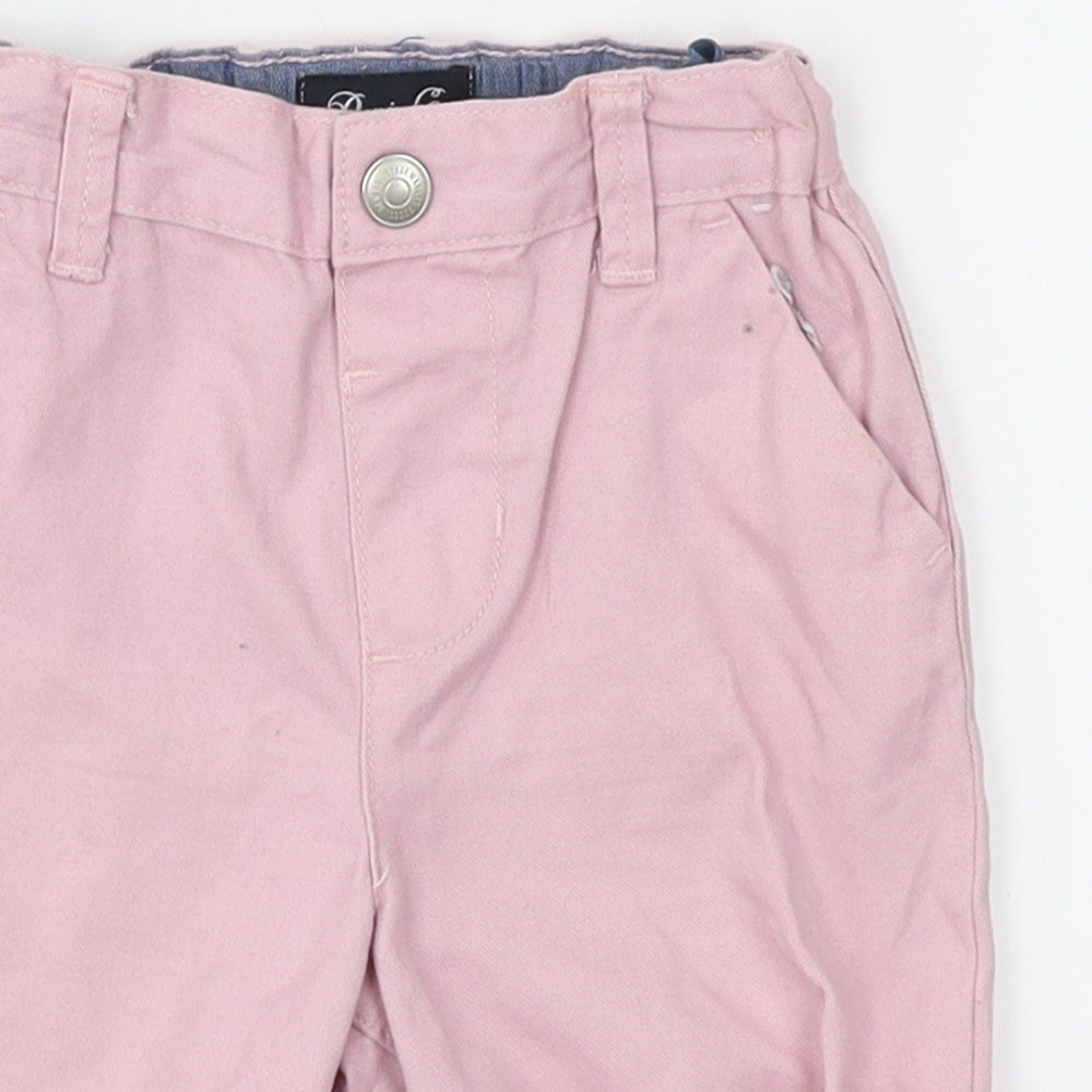 Denim Co Boys Pink  Denim Cargo Shorts Size 2-3 Years