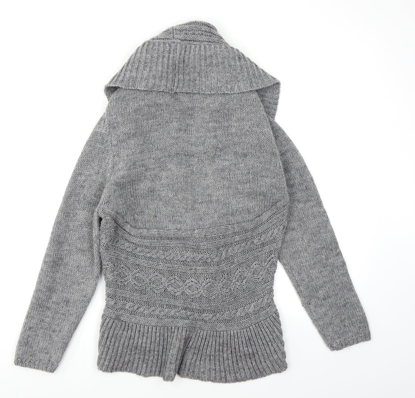 Evie Womens Grey   Cardigan Jumper Size 16