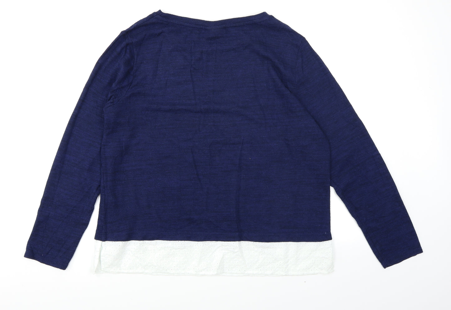 Wallis Womens Blue   Pullover Jumper Size 16