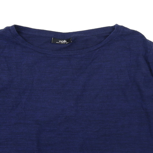 Wallis Womens Blue   Pullover Jumper Size 16