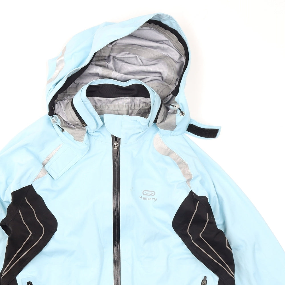 Kalenji Womens Blue   Windbreaker Coat Size 12