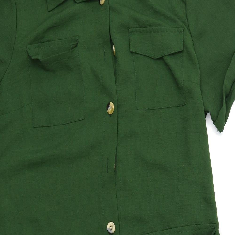 Primark Womens Green   Shirt Dress  Size 18