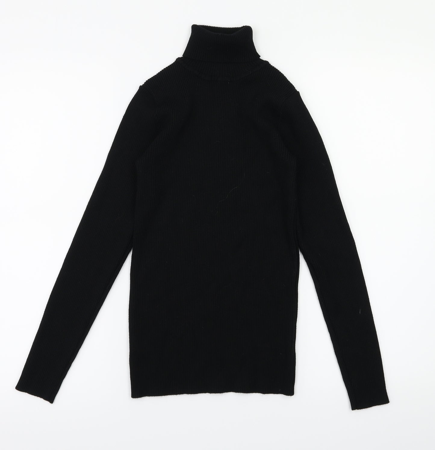 Primark Girls Black   Basic T-Shirt Size 12-13 Years