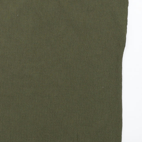 Papaya Womens Green   Basic Polo Size 10