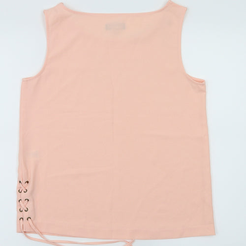 Essential Womens Pink   Basic T-Shirt Size 10