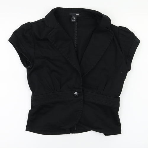 H&M Womens Black   Jacket  Size 10