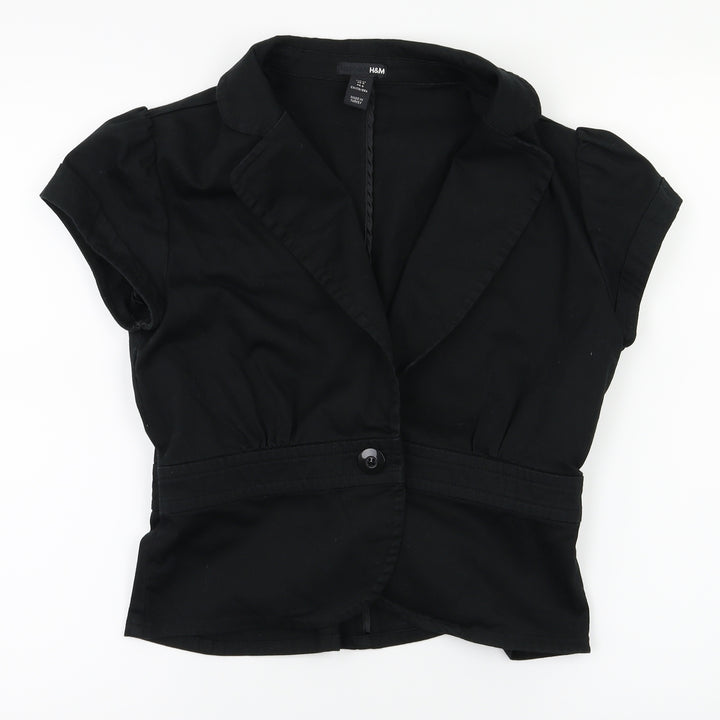 H&M Womens Black   Jacket  Size 10
