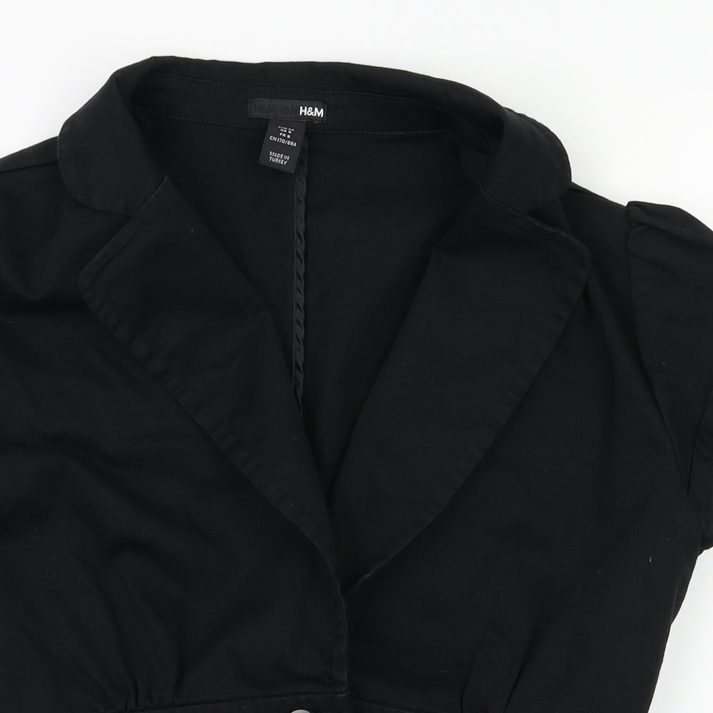 H&M Womens Black   Jacket  Size 10
