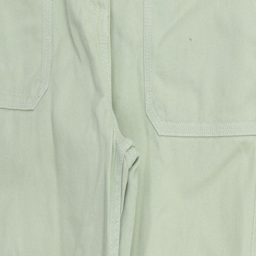NEXT Womens Green   Straight Jeans Size 12 L28 in