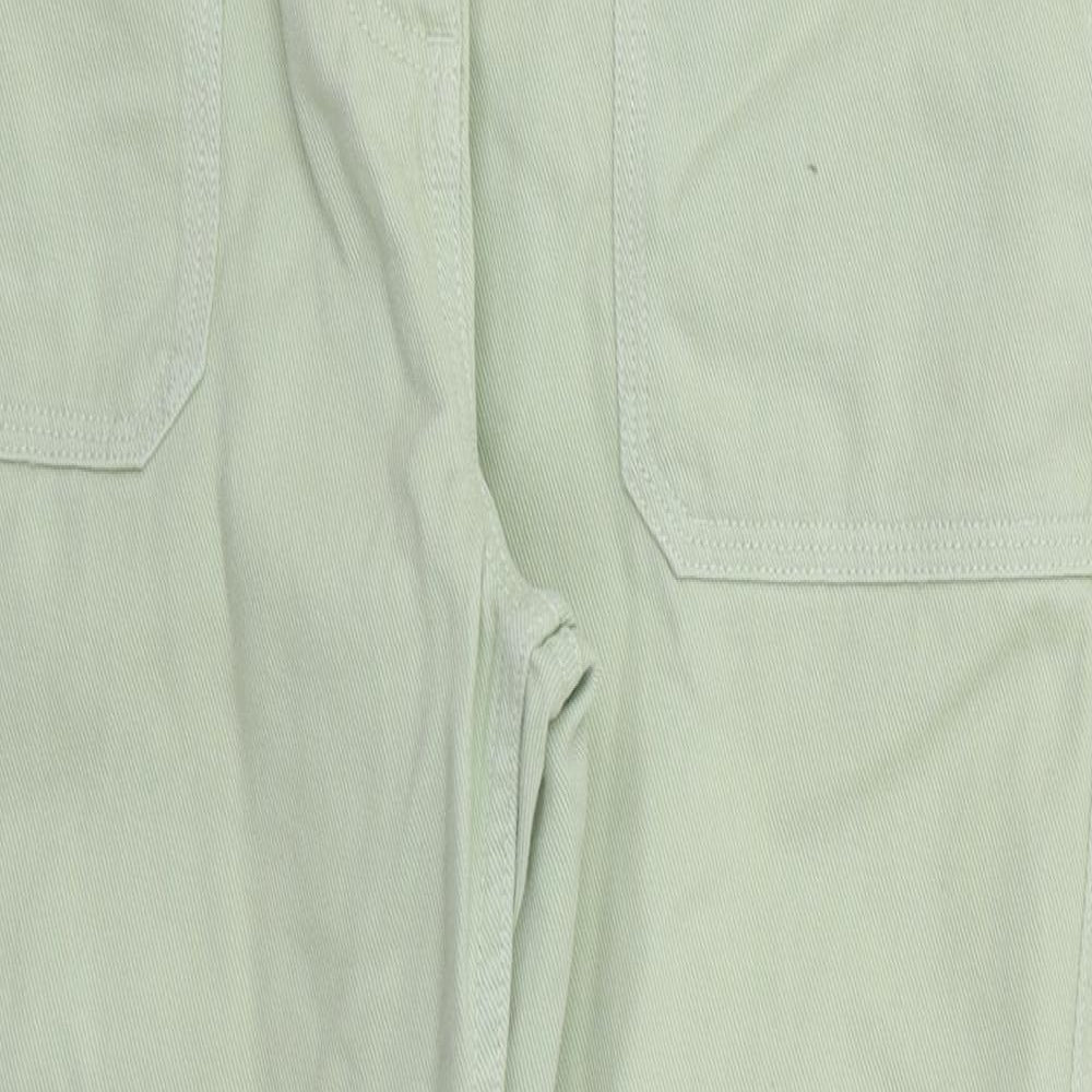 NEXT Womens Green   Straight Jeans Size 12 L28 in