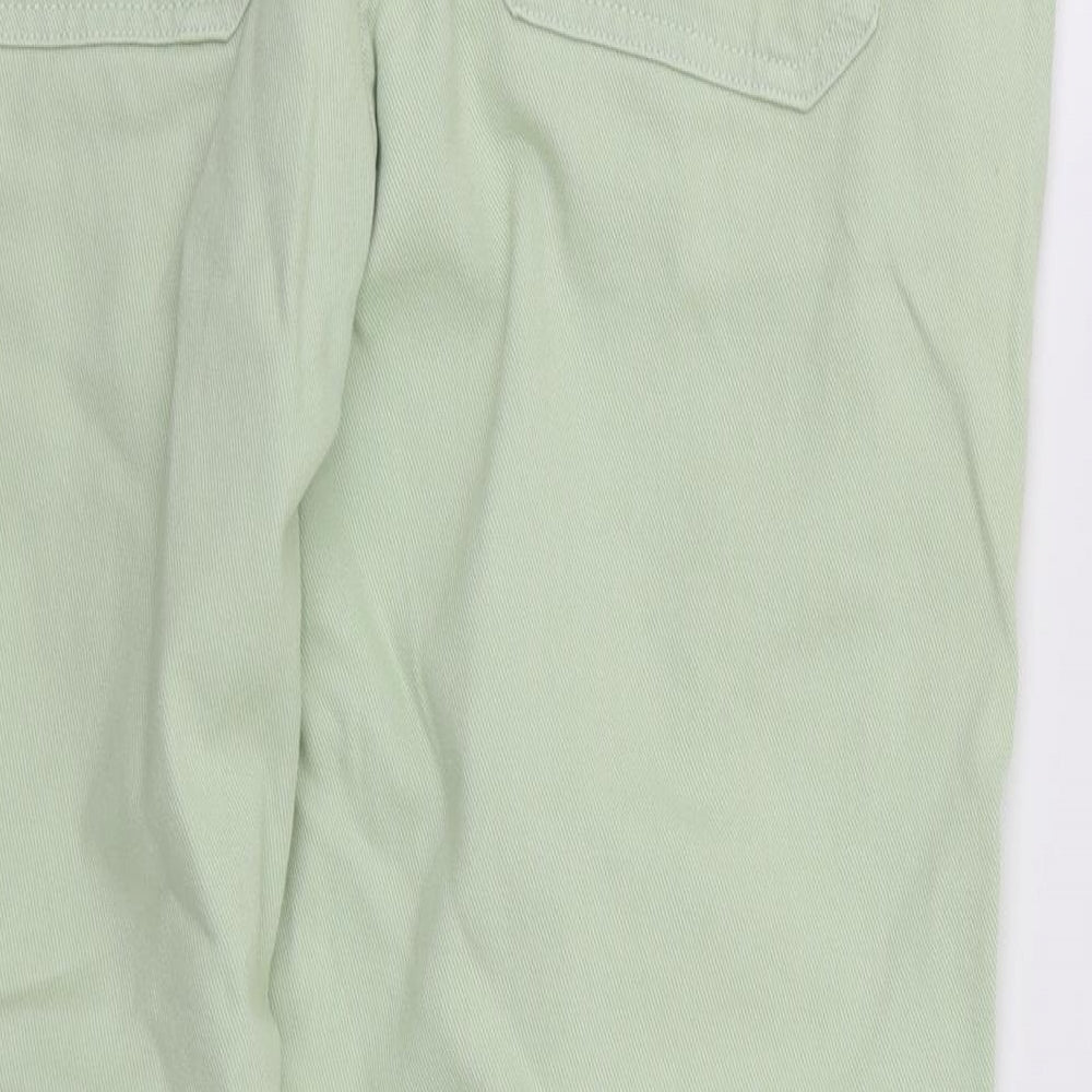 NEXT Womens Green   Straight Jeans Size 12 L28 in