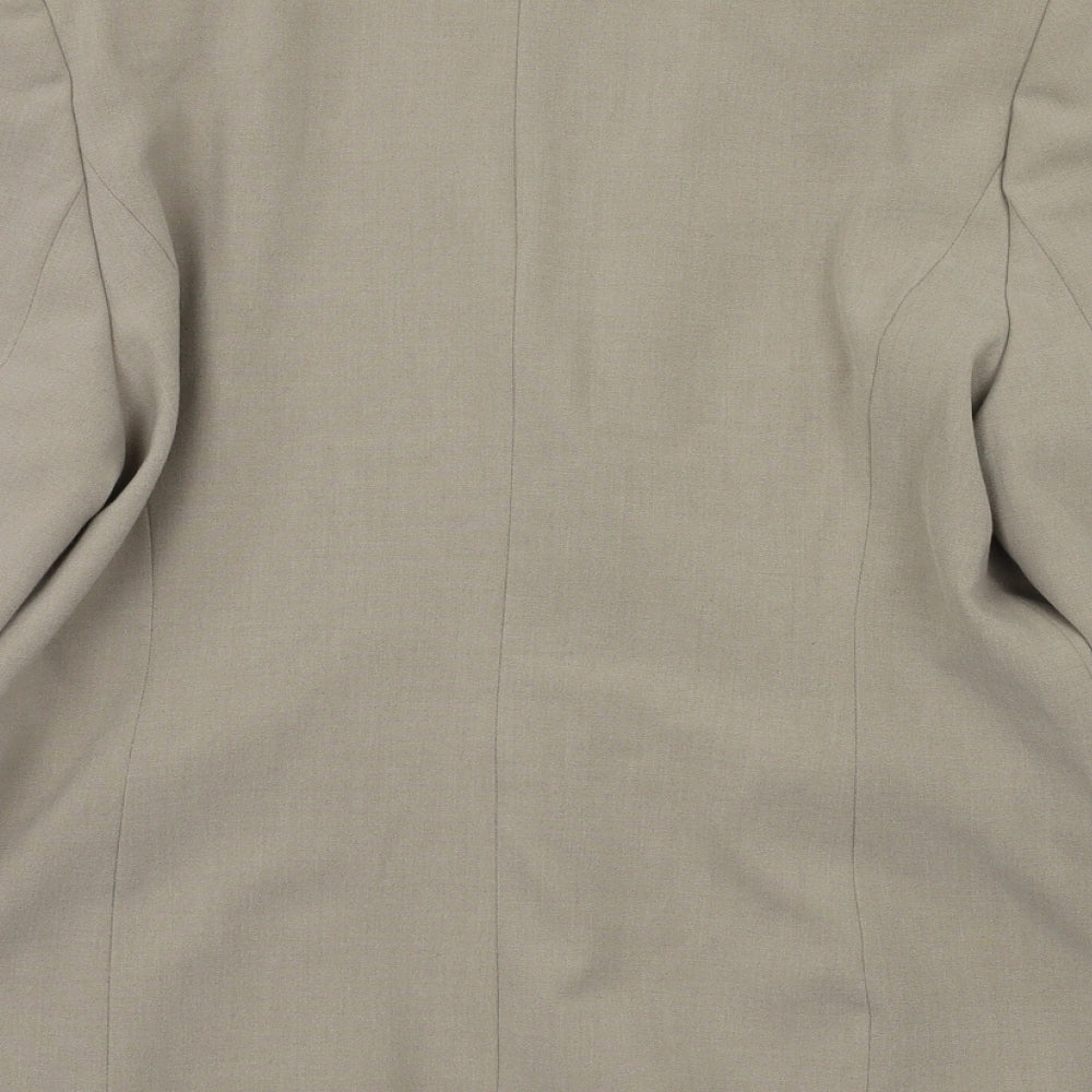 BHS Womens Beige   Jacket Blazer Size 14