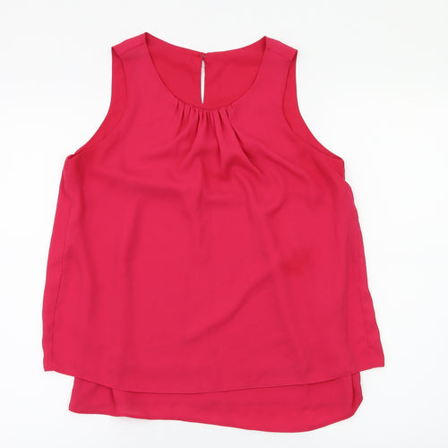 Wallis Womens Pink   Basic Blouse Size 8