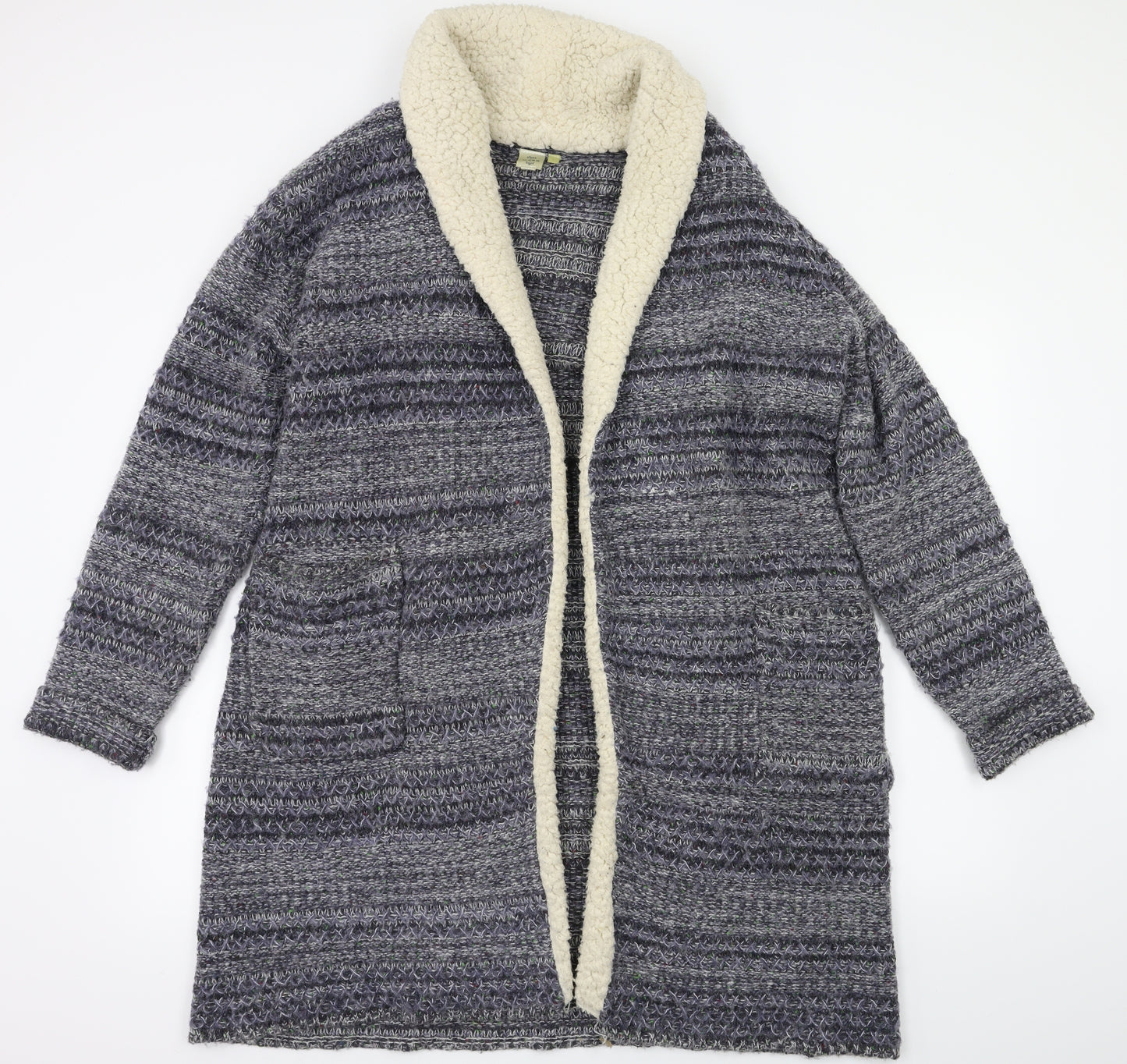 Seen Worn Kept Womens Blue   Cardigan Jumper Size L