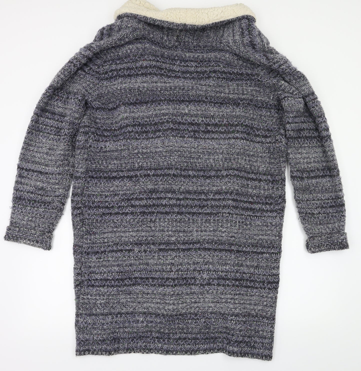 Seen Worn Kept Womens Blue   Cardigan Jumper Size L