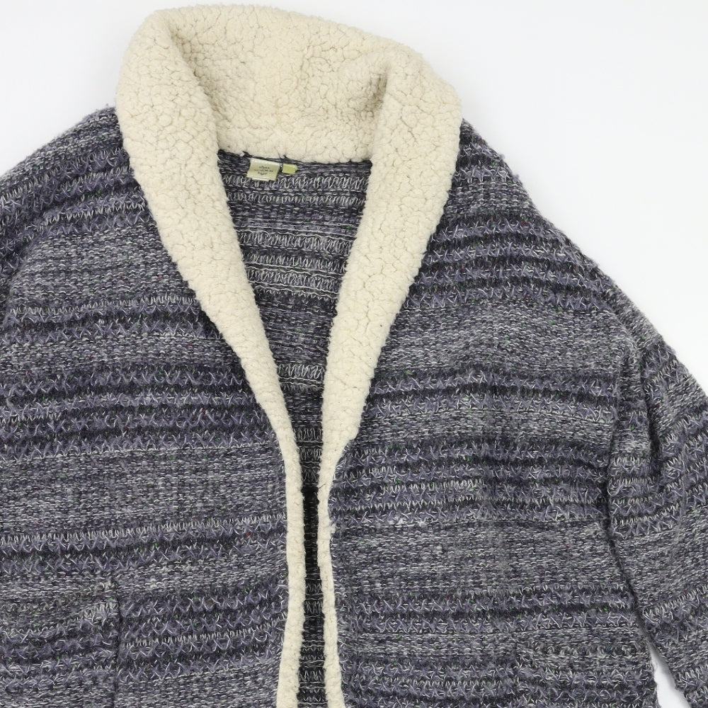 Seen Worn Kept Womens Blue   Cardigan Jumper Size L