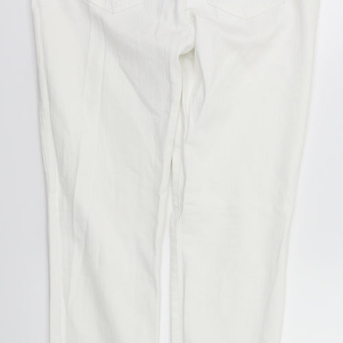 Joe Womens White   Mom Jeans Size 28 L30 in