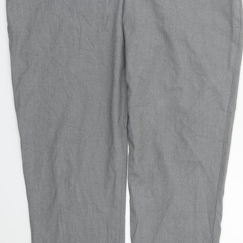 ASOS Womens Grey   Trousers  Size 14 L28 in
