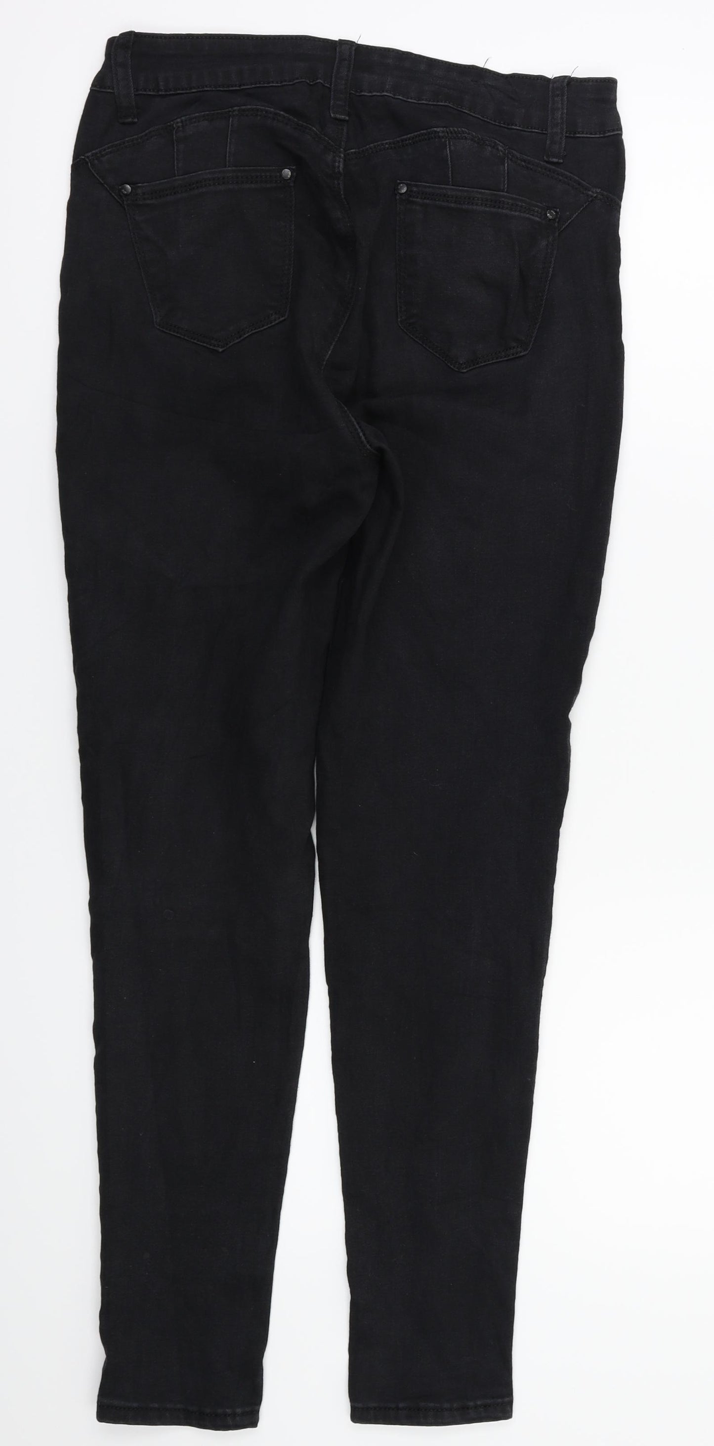by sasha Womens Black   Skinny Jeans Size 10 L28 in