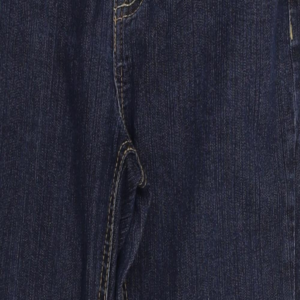yesyes Womens Blue   Capri Jeans Size 10 L23 in