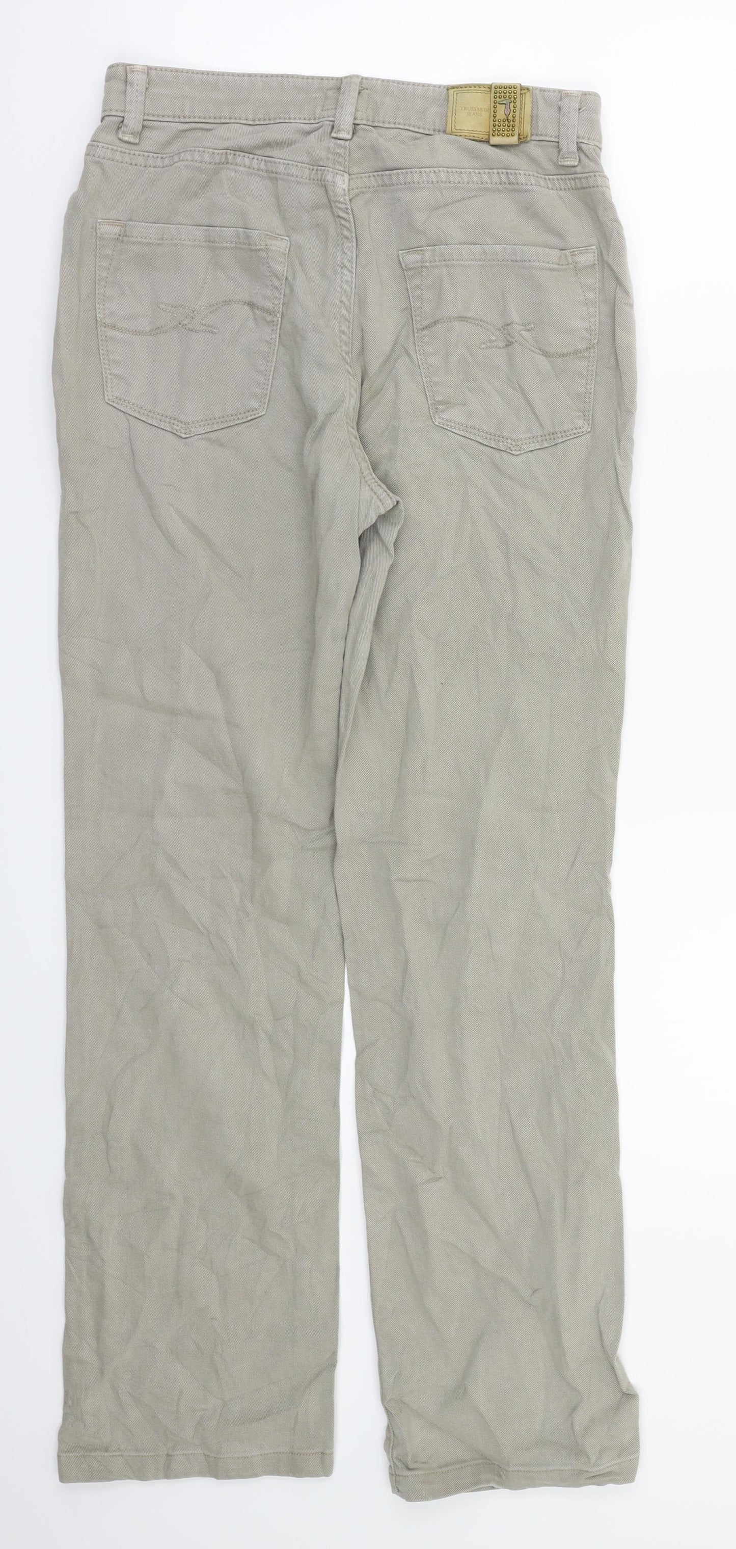 TJ Womens Brown   Straight Jeans Size 27 L29 in