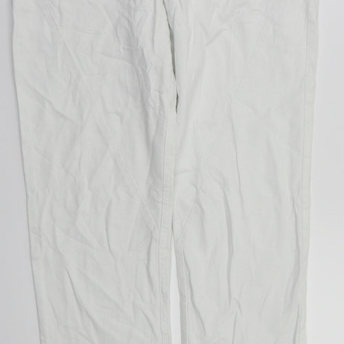 DAYS  Womens White   Straight Jeans Size 8 L29 in