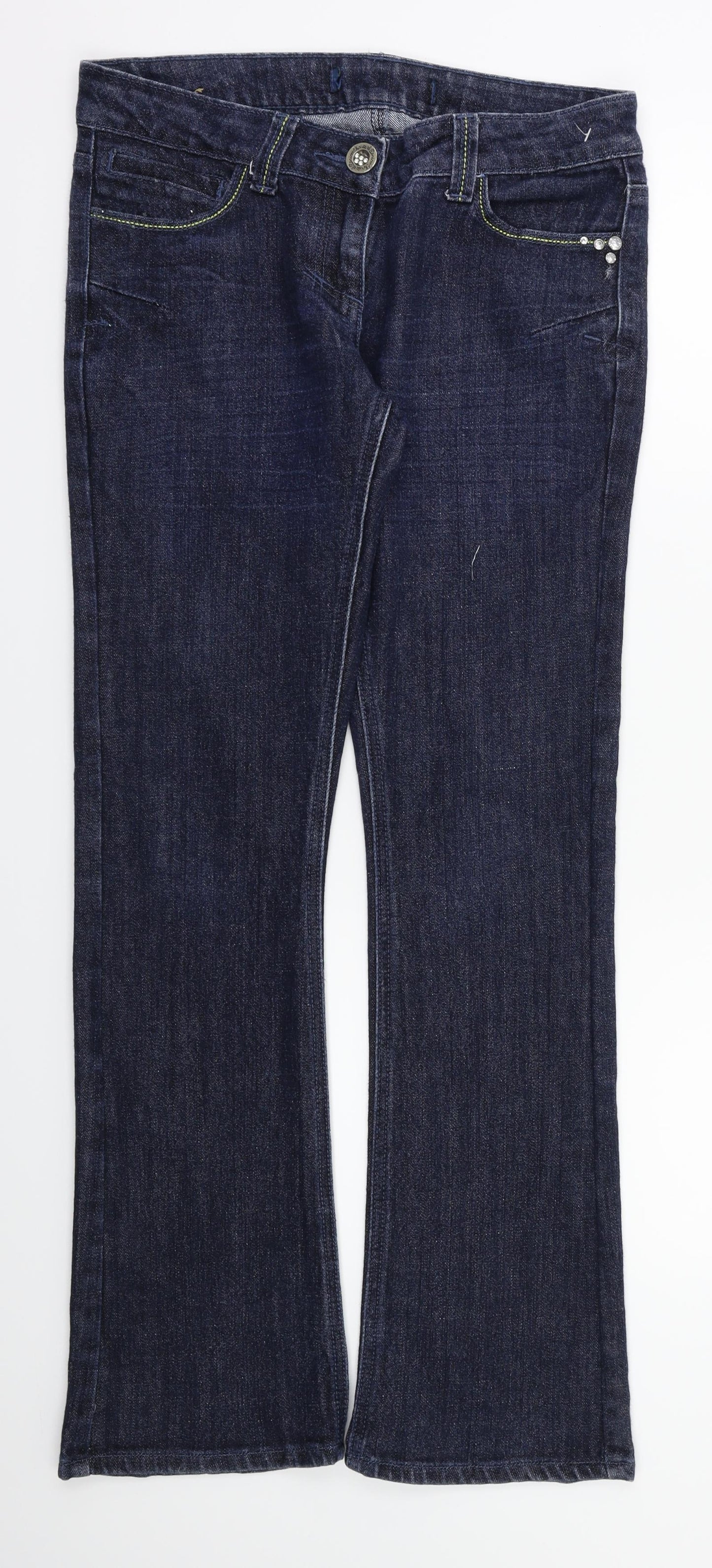 Preworn Womens Blue   Straight Jeans Size 32 in L30 in