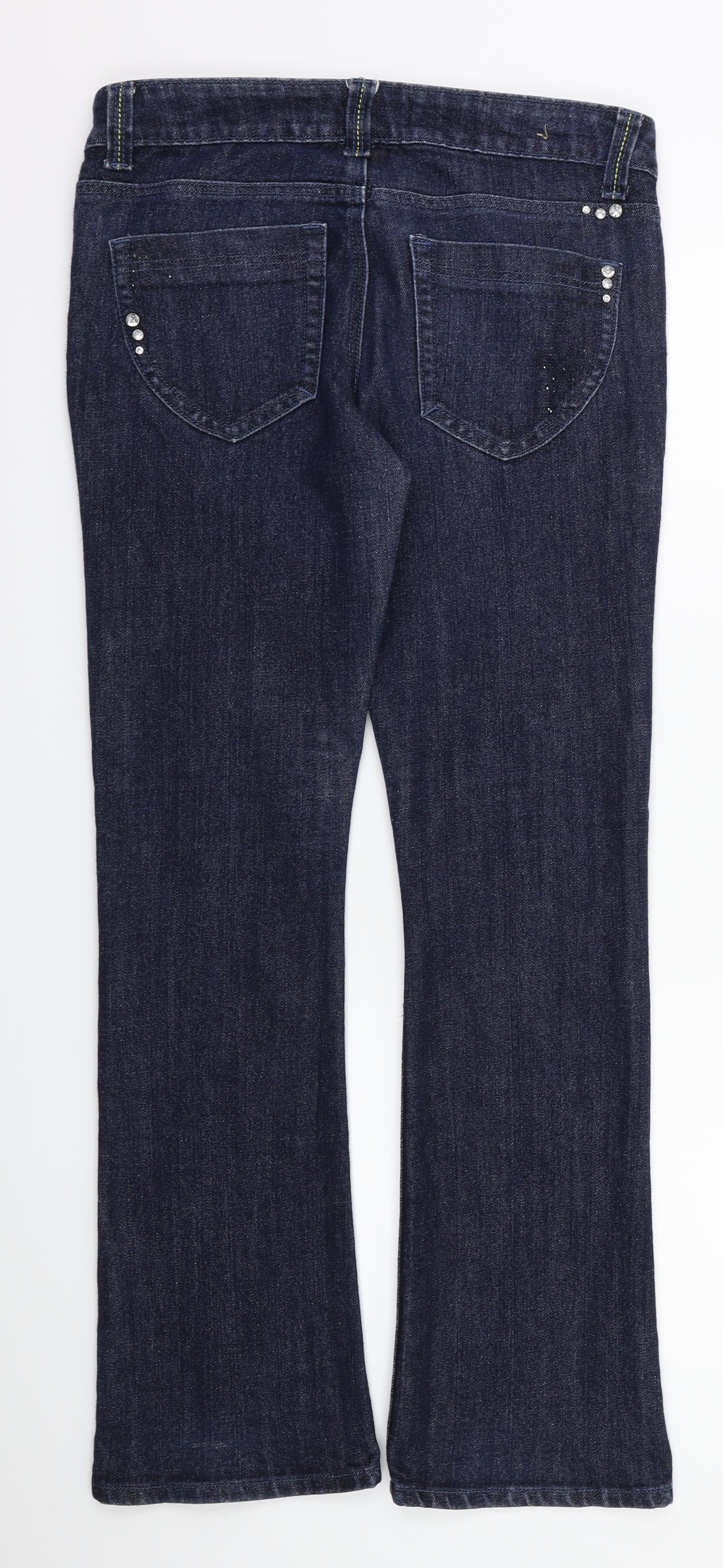 Preworn Womens Blue   Straight Jeans Size 32 in L30 in