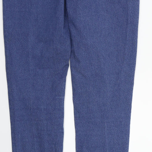 Denim&co Womens Blue   Skinny Jeans Size 12 L32 in
