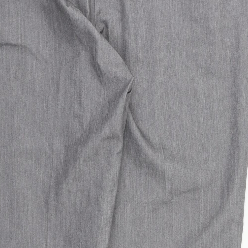 Dorothy Perkins Womens Grey   Trousers  Size 12 L27 in