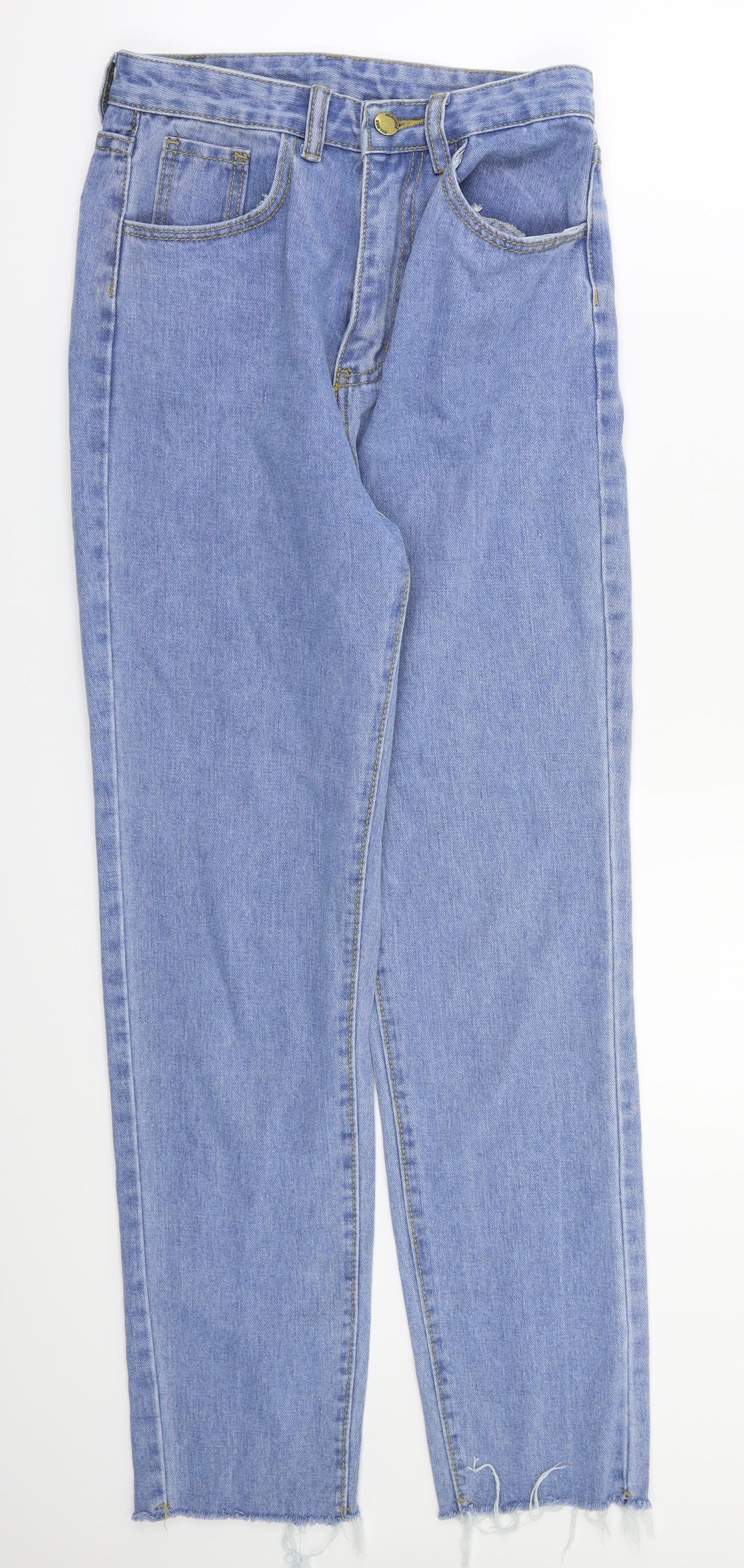 shein  Womens Blue   Straight Jeans Size XS L28 in