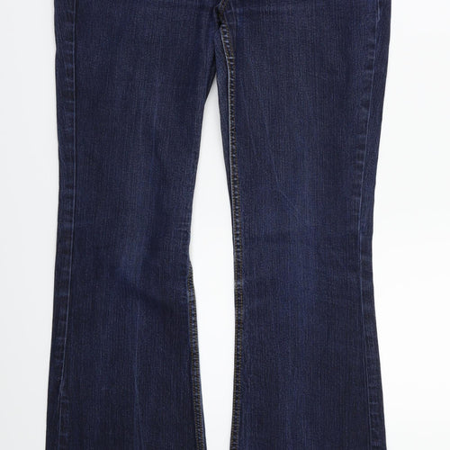 Preworn Womens Blue   Straight Jeans Size 32 L34 in