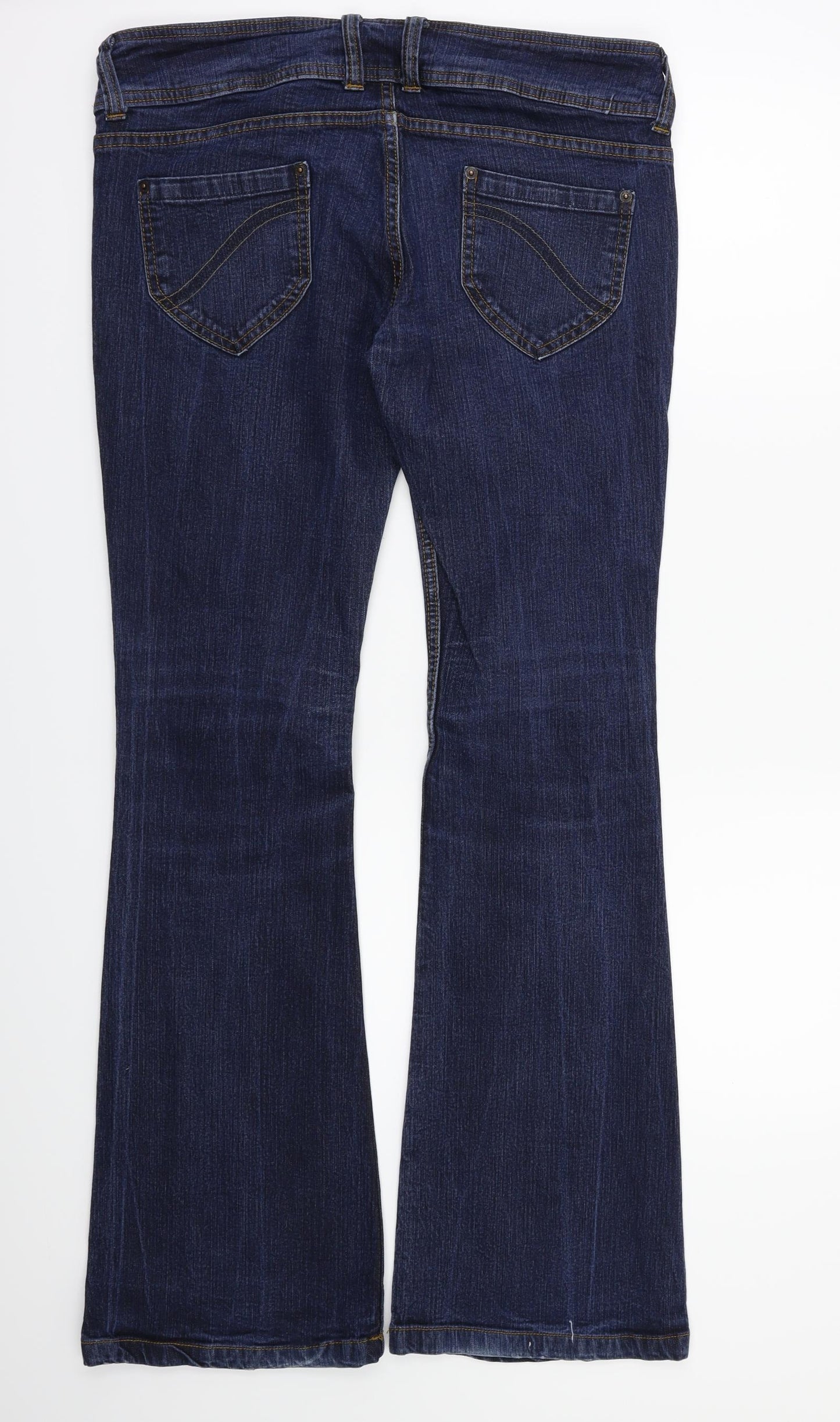 Preworn Womens Blue   Straight Jeans Size 32 L34 in