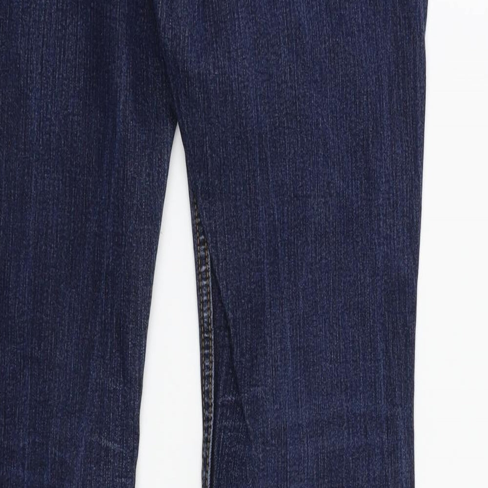 Preworn Womens Blue   Straight Jeans Size 32 L34 in