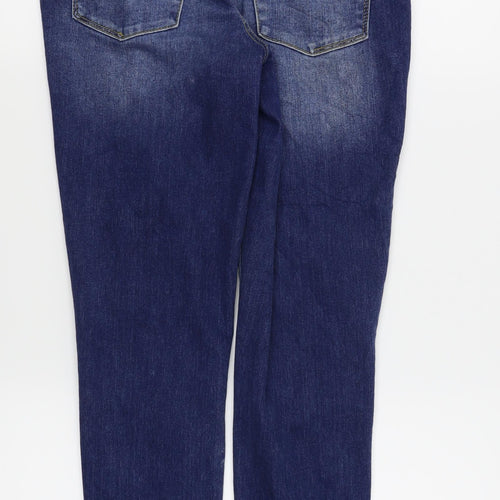 Denim Womens Blue   Skinny Jeans Size 6 L26 in - ripped jeans