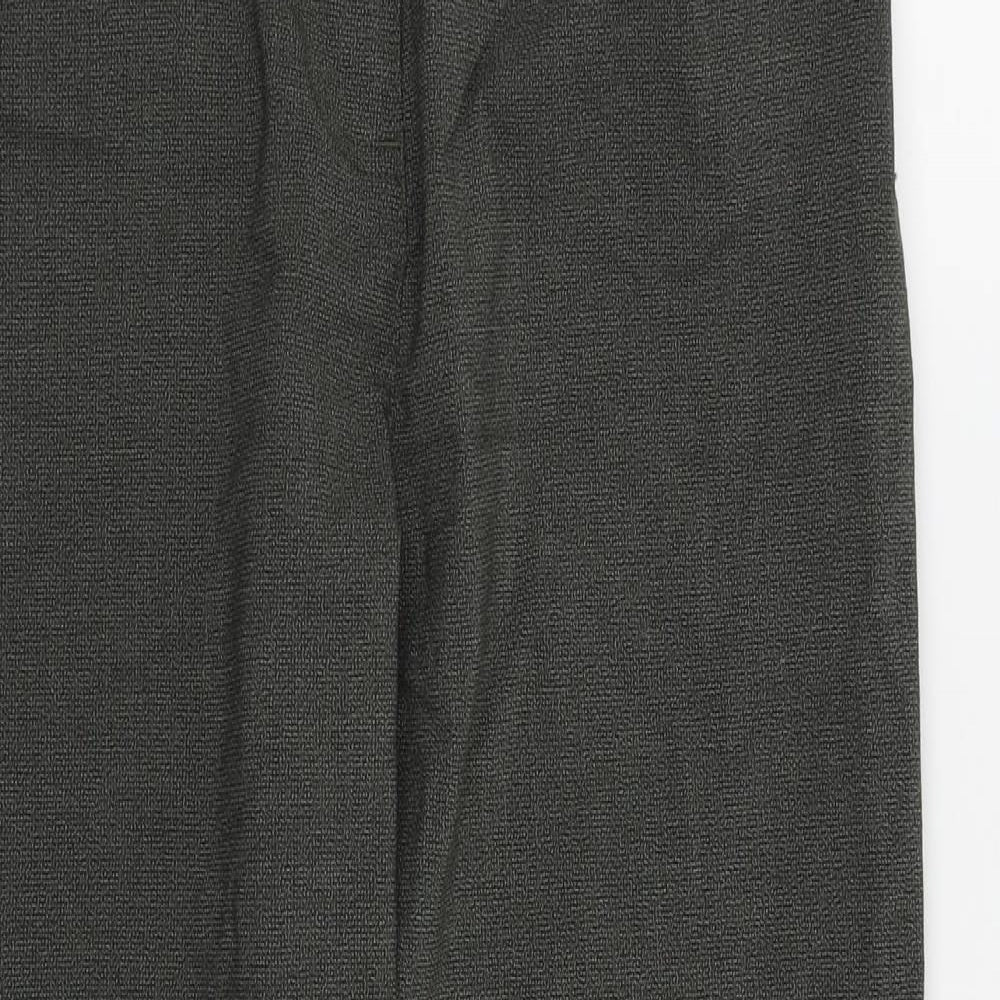 Per Una Womens Green   Trousers  Size 12 L25 in
