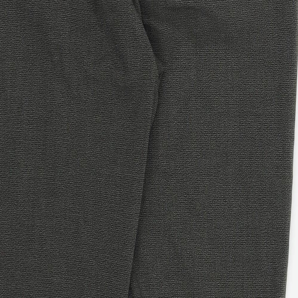 Per Una Womens Green   Trousers  Size 12 L25 in