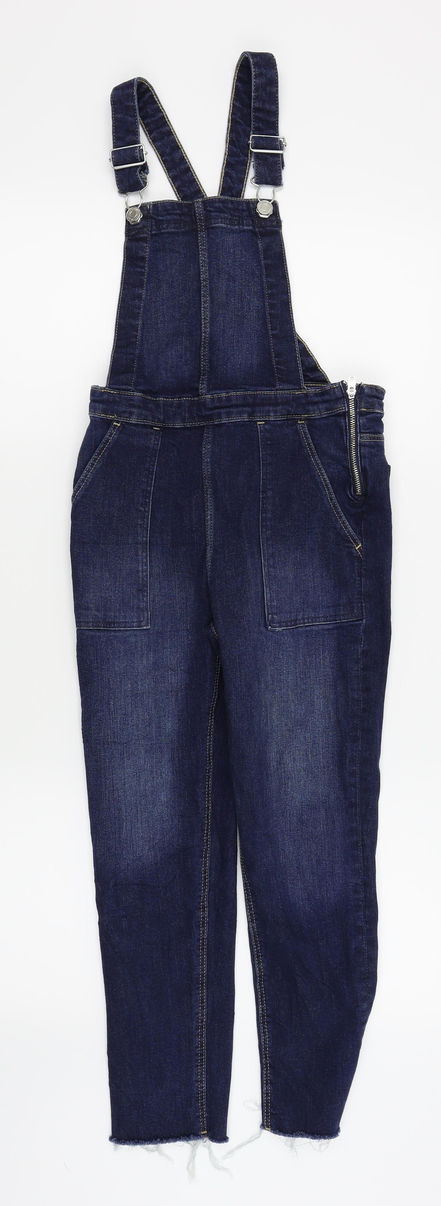 H&M Girls Blue   Dungaree One-Piece Size 10-11 Years