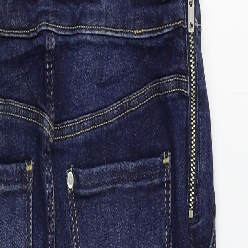 H&M Girls Blue   Dungaree One-Piece Size 10-11 Years