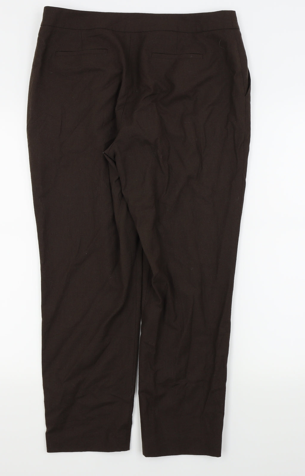 Hobbs Womens Brown   Trousers  Size 14 L26 in