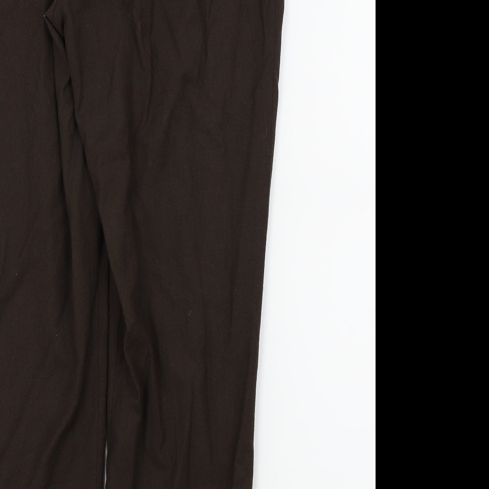Hobbs Womens Brown   Trousers  Size 14 L26 in
