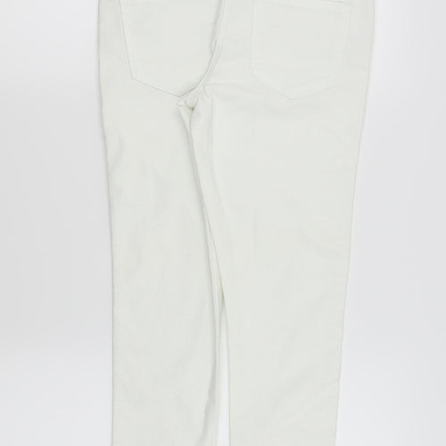 Asda George Womens White   Skinny Jeans Size 8 L24 in