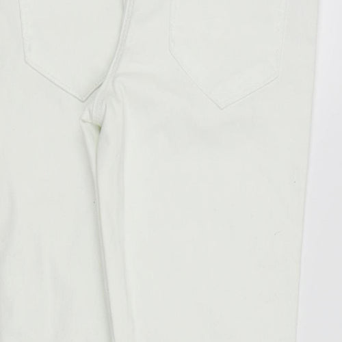 Asda George Womens White   Skinny Jeans Size 8 L24 in