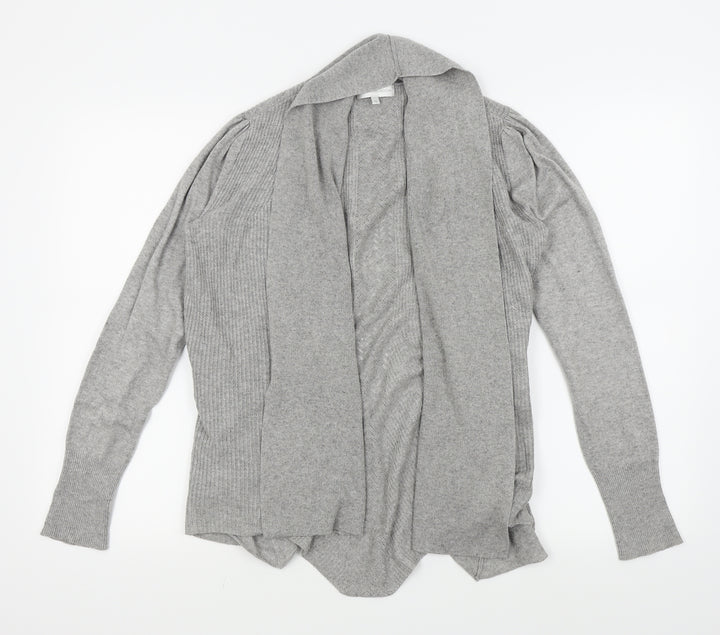 RJR.John Rocha Womens Grey Cardigan Jumper Size 12