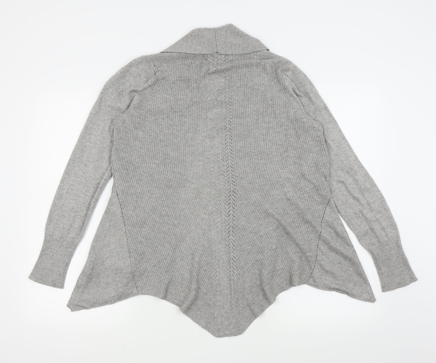 RJR.John Rocha Womens Grey   Cardigan Jumper Size 12